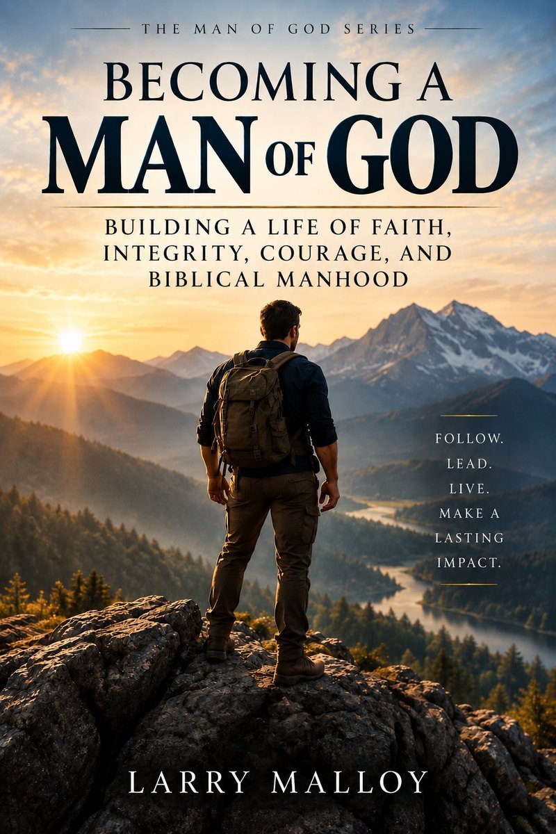 Becoming a Man of God by Larry Malloy — cover
